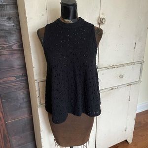 Free People Cupcake Jersey Flared Mali Blouse - FINAL SALE